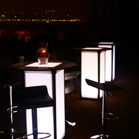 Outdoor LED Table Rentals in Long Island
