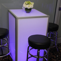 LED Party Table Rentals In New York City