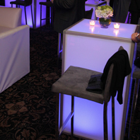 LED Lounge Furniture Rental NYC