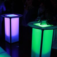 LED Table Rentals for Party in New York City