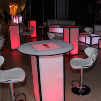 Company LED Party Table Rental in New Jersey